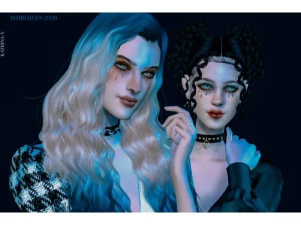 Mix Eyeshadow 10 ver1 2 smblreen 2020 gift1 by simsfinds - The Sims 4 Custom Content