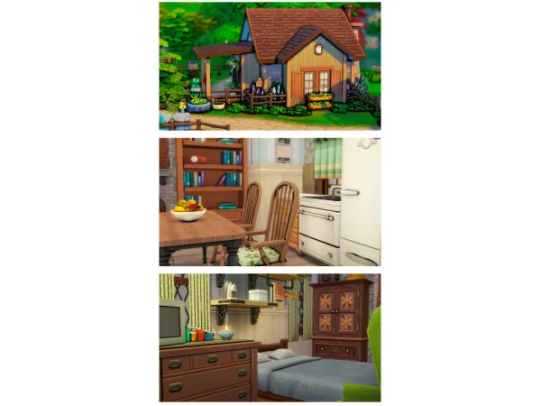 THE SIMS 4: Mini Fazenda/Farm by VCSimms