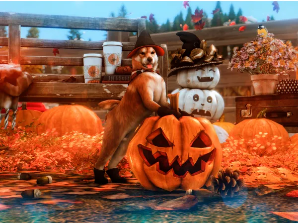 Mix spooky pets by Wasabi Sims - The Sims 4 Custom Content