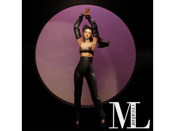 ariana grande posepack BY mia lustre TS4