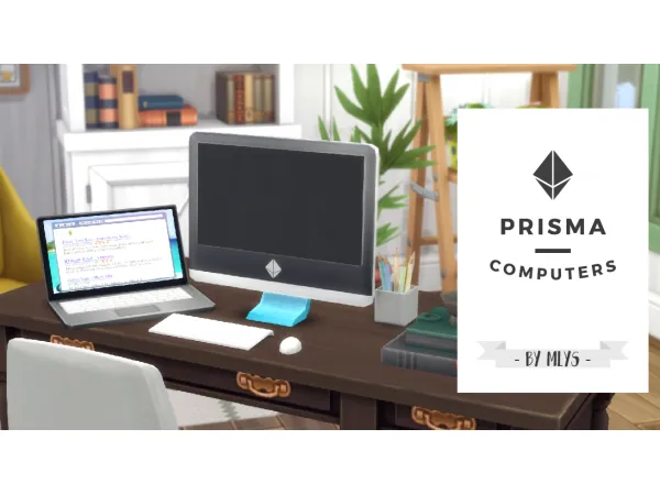 Maxis Match Prisma products eMook and MookBook - The Sims 4 Custom Content