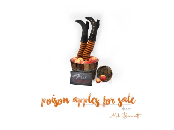 Maxis Match Poison Apples for Sale - The Sims 4 Custom Content