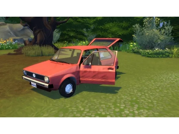 Maxis Match SG5150 74 VW GOLF EDITS AND RECOLOURS - The Sims 4 Custom Content