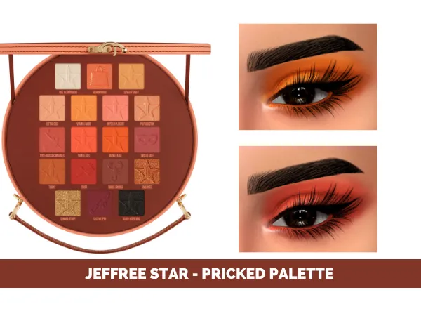 Mix JEFFREE STAR PRICKED PALETTE - The Sims 4 Custom Content