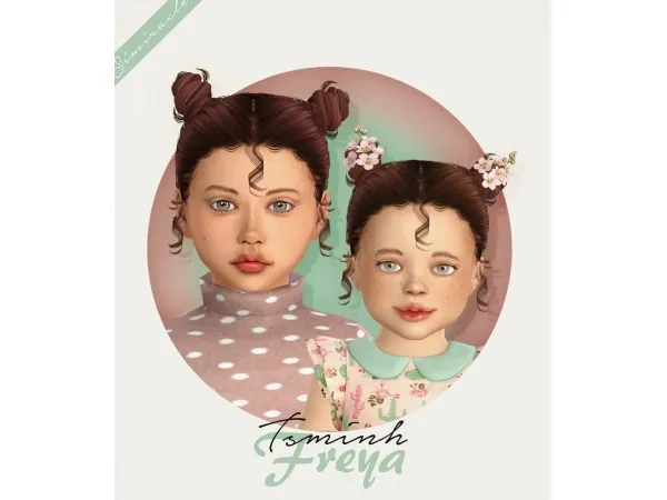 Alpha Tsminh Freya - The Sims 4 Custom Content