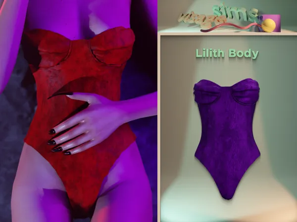 Alpha Lilith Body by v1s4g3 - The Sims 4 Custom Content