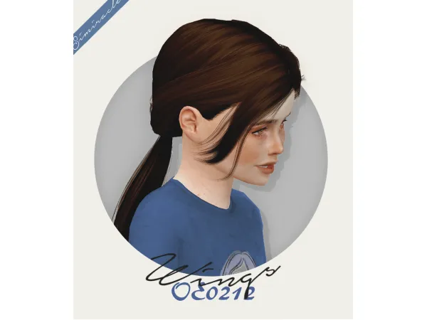 Alpha Wings OE0212 - The Sims 4 Custom Content