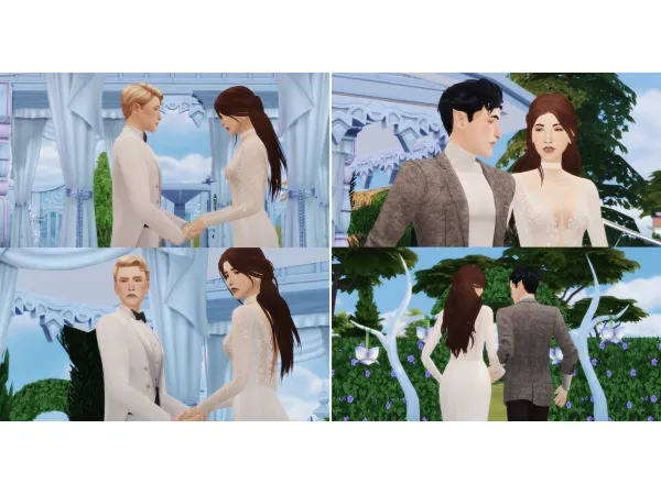 Alpha CLUMSYALIEN [STOP THE WEDDING] - The Sims 4 Custom Content