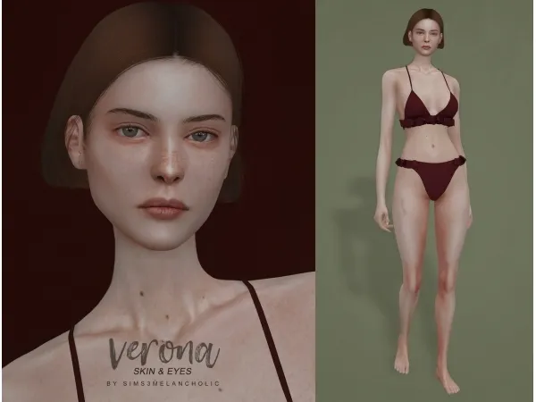 Alpha Verona skin eyes - The Sims 4 Custom Content
