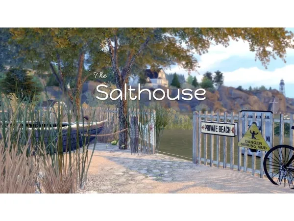 Mix salt house - The Sims 4 Custom Content