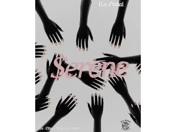 Mix The erene Set by Rai Global - The Sims 4 Custom Content