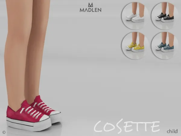 Maxis Match Madlen Cosette Shoes - The Sims 4 Custom Content