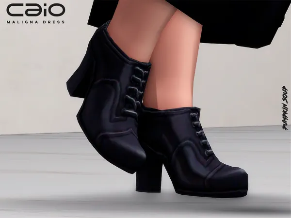 Maxis Match SxC Bruja Shoes (Pumpkin Soup Collab) - The Sims 4 Custom Content
