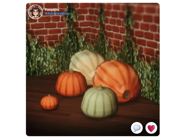 Maxis Match Pumpkins by wastelandwhisperer - The Sims 4 Custom Content