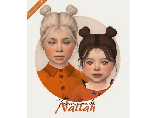 Alpha TsminhSims Nailah by simsfinds - The Sims 4 Custom Content