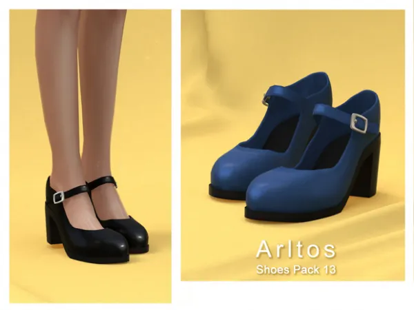 Mix Shoes pack 13 by Arltos - The Sims 4 Custom Content