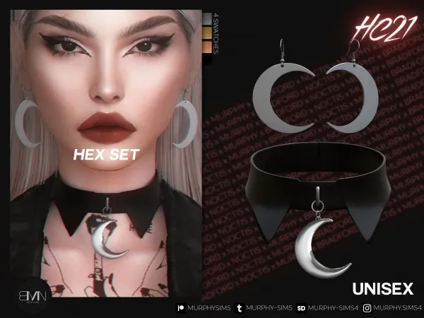 Alpha Hex Set [HC21] - The Sims 4 Custom Content