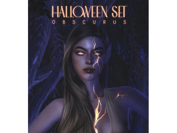 SKIN N23 HALLOWEEN, Glitter tears, Eyebrows 46, 47
