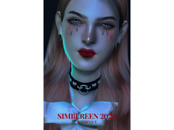 Alpha simblreen 2020 gift3 by [KAT] - The Sims 4 Custom Content