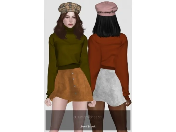 Alpha Autumn Wishes Set - The Sims 4 Custom Content