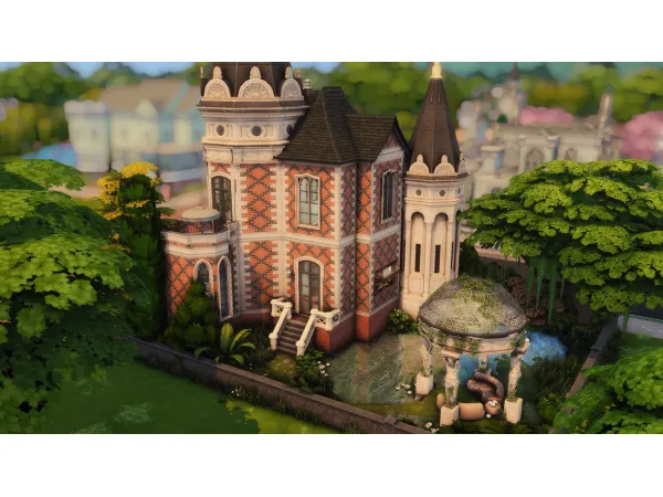 Maxis Match Yesterwind Gothic by Honeybella - The Sims 4 Custom Content