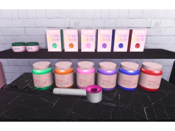 Maxis Match Hairdresser Stuff by simmerkatex - The Sims 4 custom content