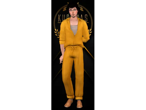 Kurimas4t2MellowShirt_RUSTY - The Sims 2 Custom Content