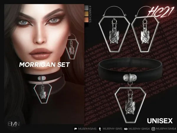 Alpha Morrigan Set [HC21] - The Sims 4 Custom Content
