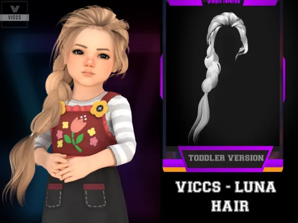 VICCS_LUNA HAIR TODDLER VERSION