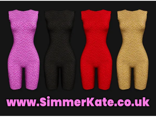 Fendi x Skims Playsuit