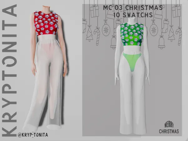 Alpha COLLECTION CHRISTMAS - The Sims 4 Custom Content