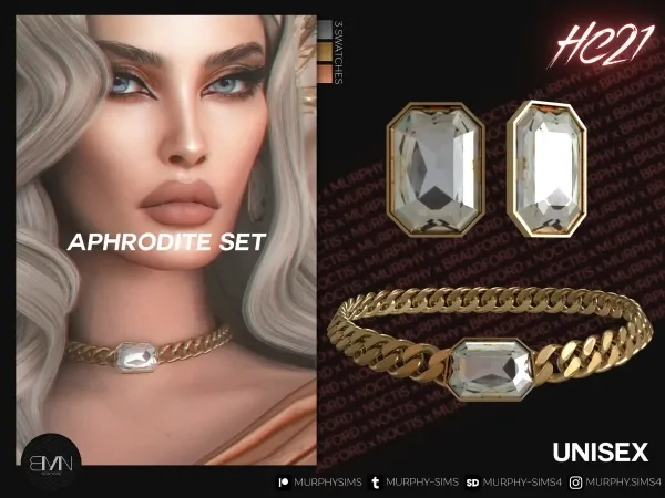 Alpha Aphrodite Set [HC21] - The Sims 4 Custom Content