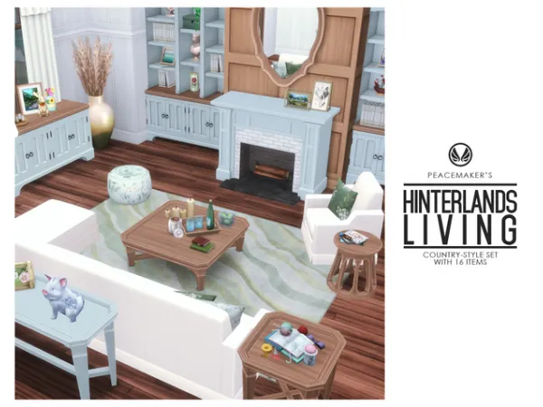 Maxis Match Hinterlands Living by Peacemaker_ic Updated - The Sims 4 Custom Content