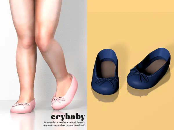Mix crybaby eleven shoes (arltos) toddler f - The Sims 4 Custom Content