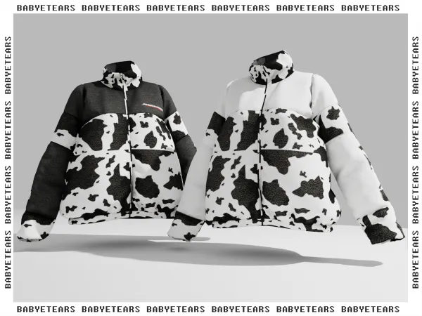 Alpha Moo puffer Babyetears - The Sims 4 Custom Content