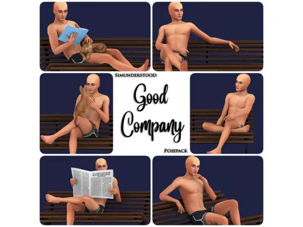Mix GOOD COMPANY - The Sims 4 Custom Content