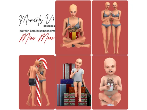 Alpha Moments V1 - The Sims 4 Custom Content