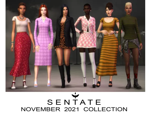 Maxis Match NOVEMBER 2021 COLLECTION by sentate updated - The Sims 4 Custom Content