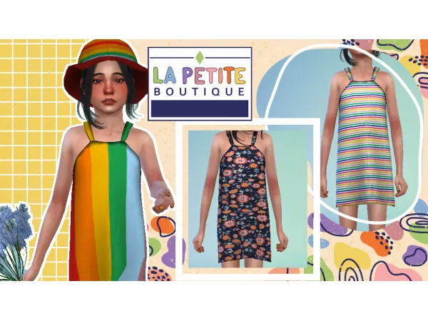 Maxis Match BONNIE JUMPSUIT by [La Petite Boutique] - The Sims 4 Custom Content