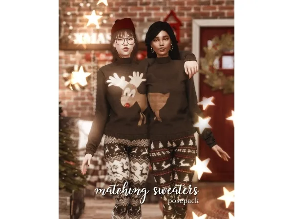 Mix matching sweaters by Wasabi Sims - The Sims 4 Custom Content