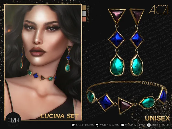 Alpha Lucina Set [AC21 Day 1] - The Sims 4 Custom Content