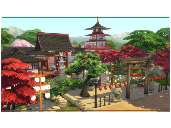 Maxis Match Wedding Shrine - The Sims 4 Custom Content