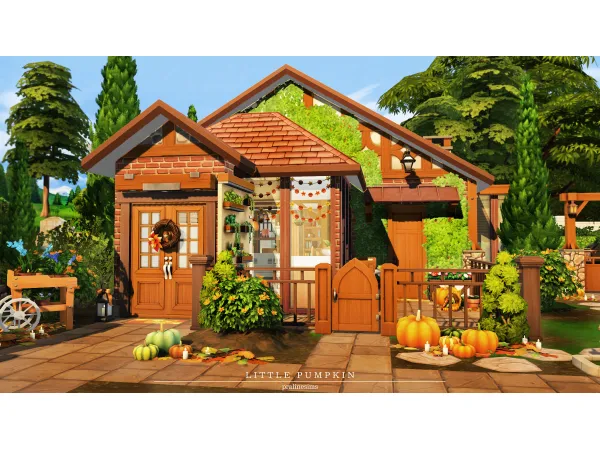 Maxis Match LITTLE PUMPKIN - The Sims 4 Custom Content