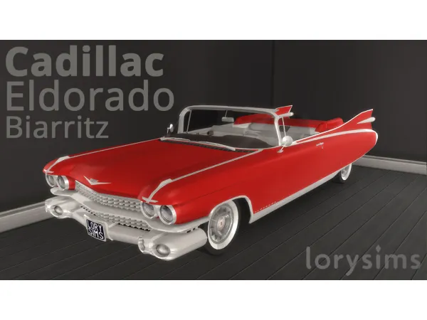 Mix 1959 Cadillac Eldorado Biarritz by LorySims - The Sims 4 Custom Content