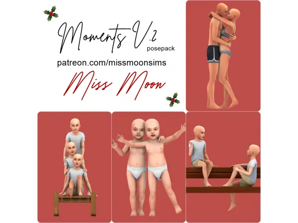 Maxis Match Moments V2 - The Sims 4 Custom Content