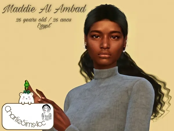 Maxis Match Maddie Al Ambad - The Sims 4 Custom Content