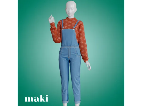 Maki overalls by amelylina