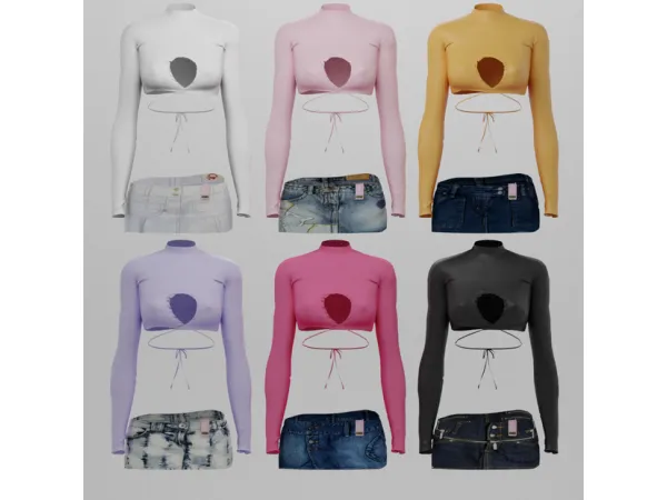 Alpha [VYXEN] Set - The Sims 4 Custom Content