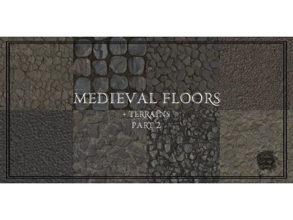 Maxis Match Medieval floors and terrains part 2 - The Sims 4 Custom Content