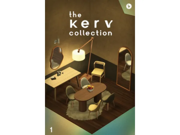 Maxis Match The Kerv Collection Part 1 greenllamas - The Sims 4 Custom Content